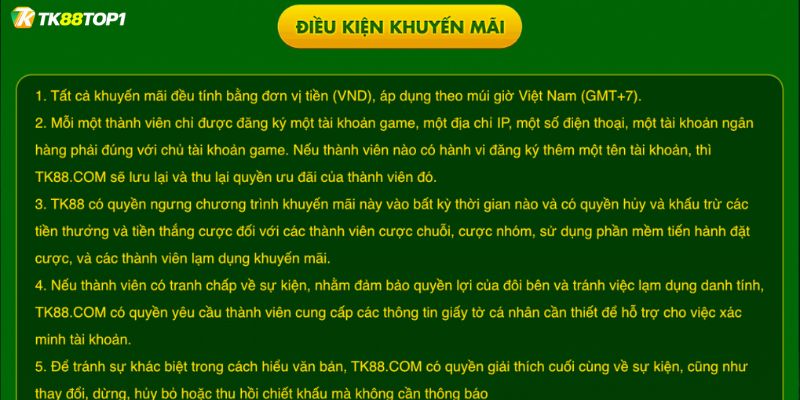 Các mức thưởng của ưu đãi nạp đầu siêu xịn